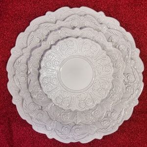 Vintage Niderviller France Berain Luxury 5 PC Dinnerware Place Setting